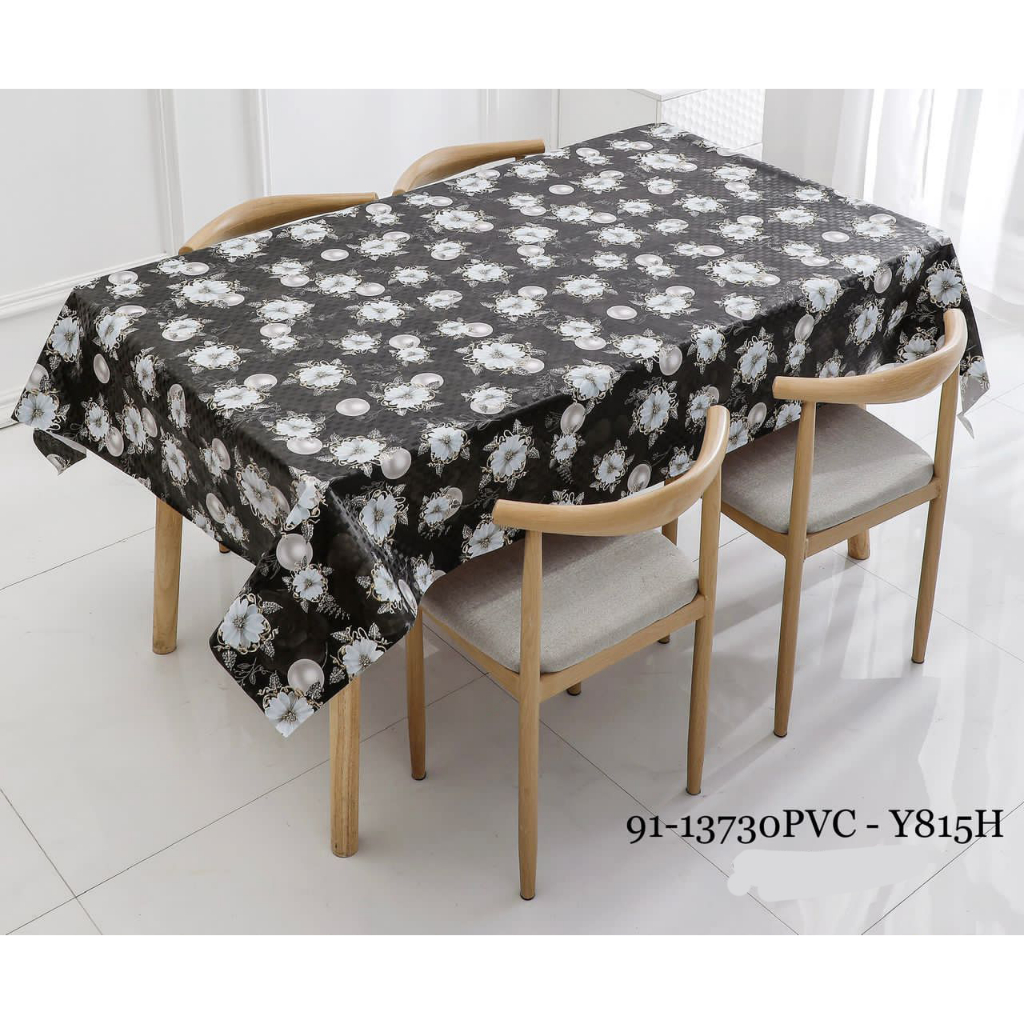 AS Table Cloth Waterproof Plastic PVC Table Cover Oilproof Dustproof ...