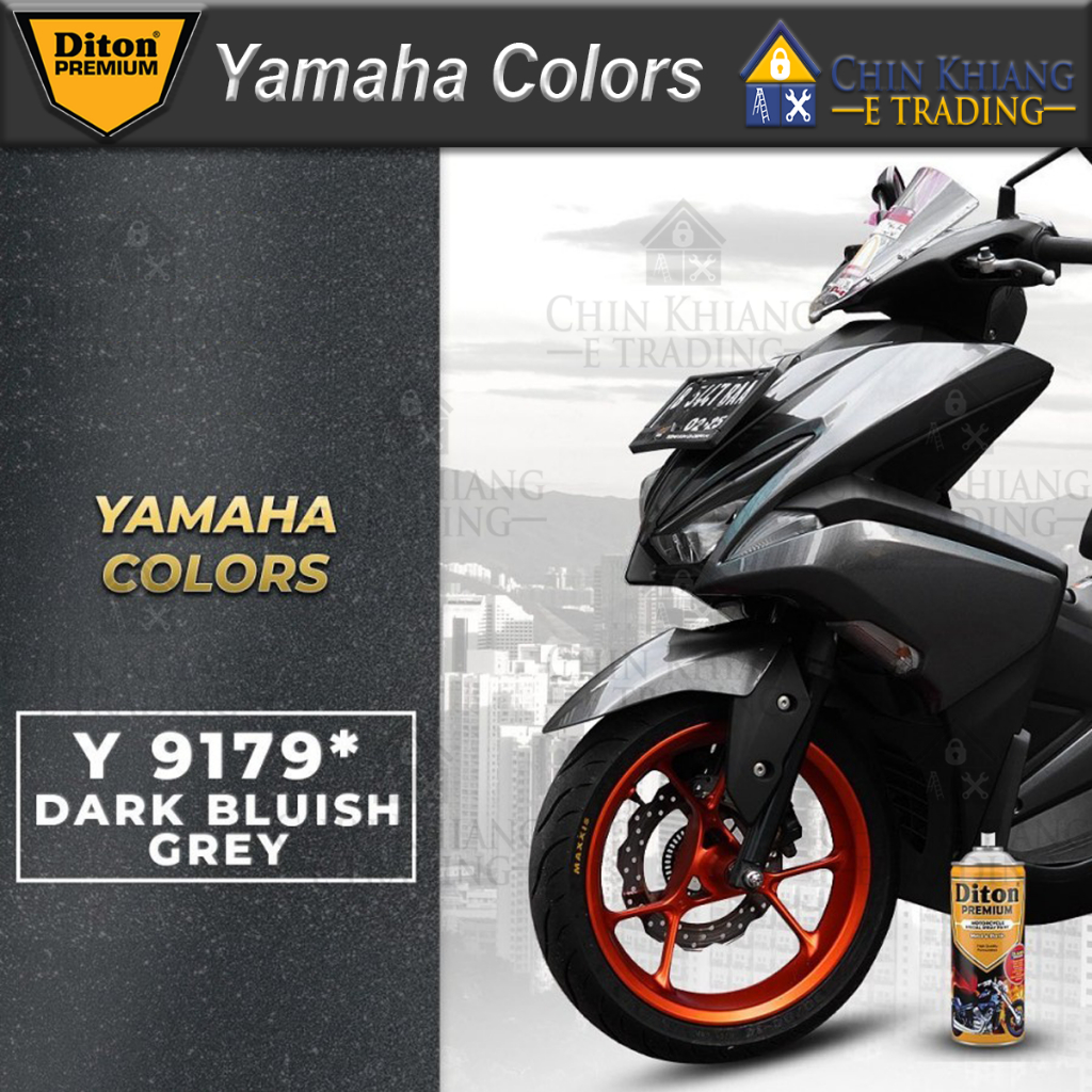 Diton Premium Y9179 Dark Bluish Grey Y 9179 Yamaha Colors Motorcycle