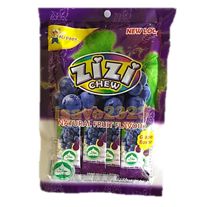 [HALAL] Jomei Fruit Chew's Sour Candy (24pcs) / Alibaba Zizi Chew (90g