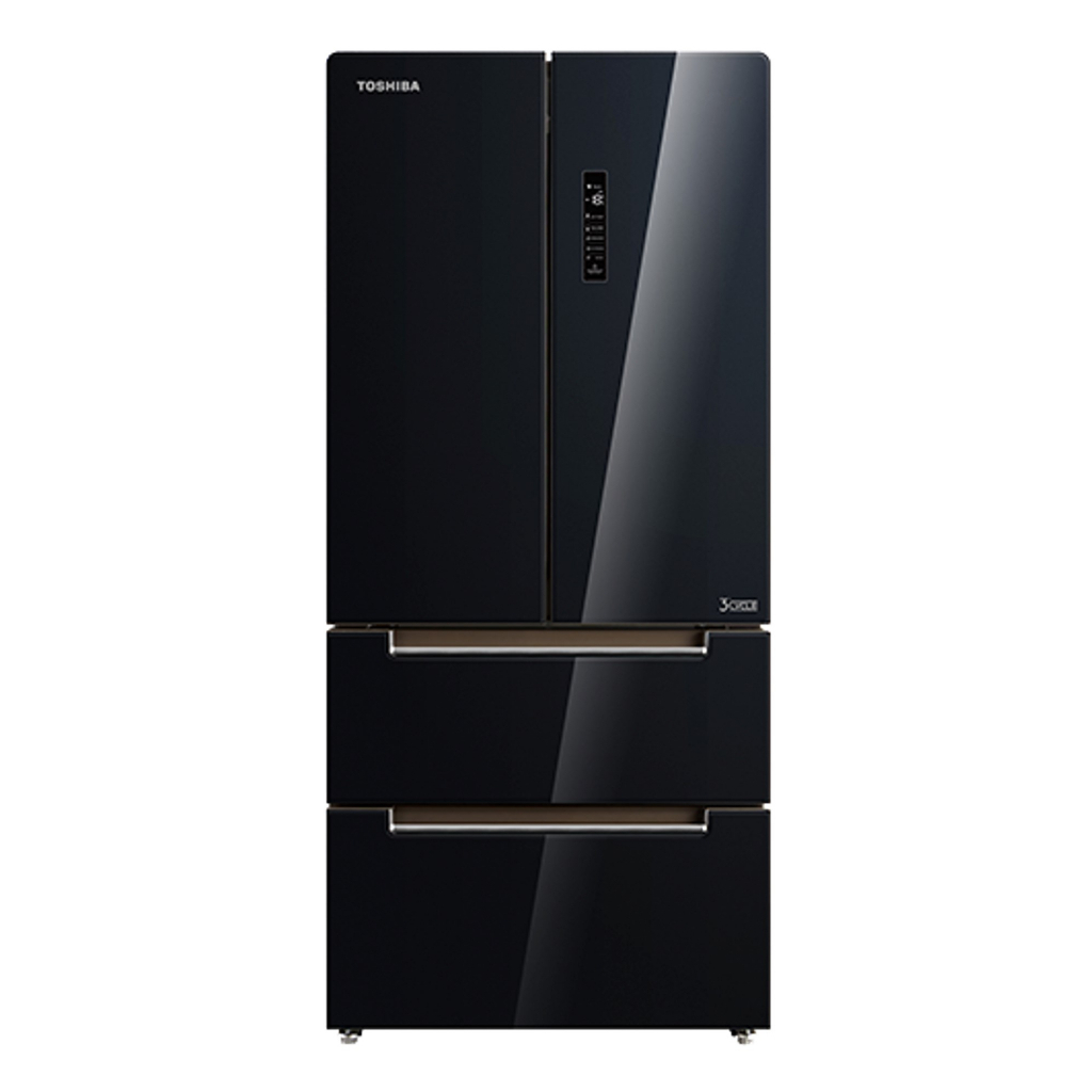 TOSHIBA GR-RF532WE-PGY(22) 582L FRENCH DOOR DUAL INVERTER REFRIGERATOR ...