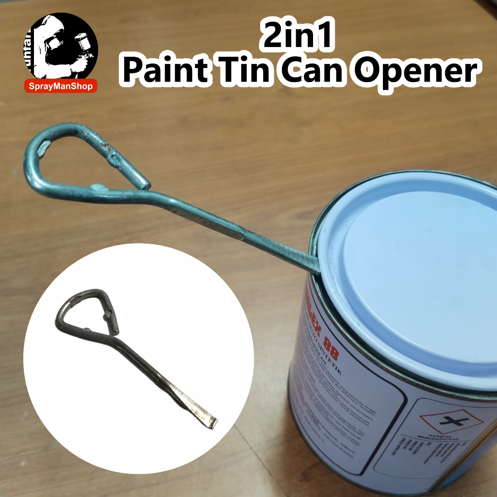 2in1 Paint Tin Can Opener Bottle Opener | Shopee Malaysia