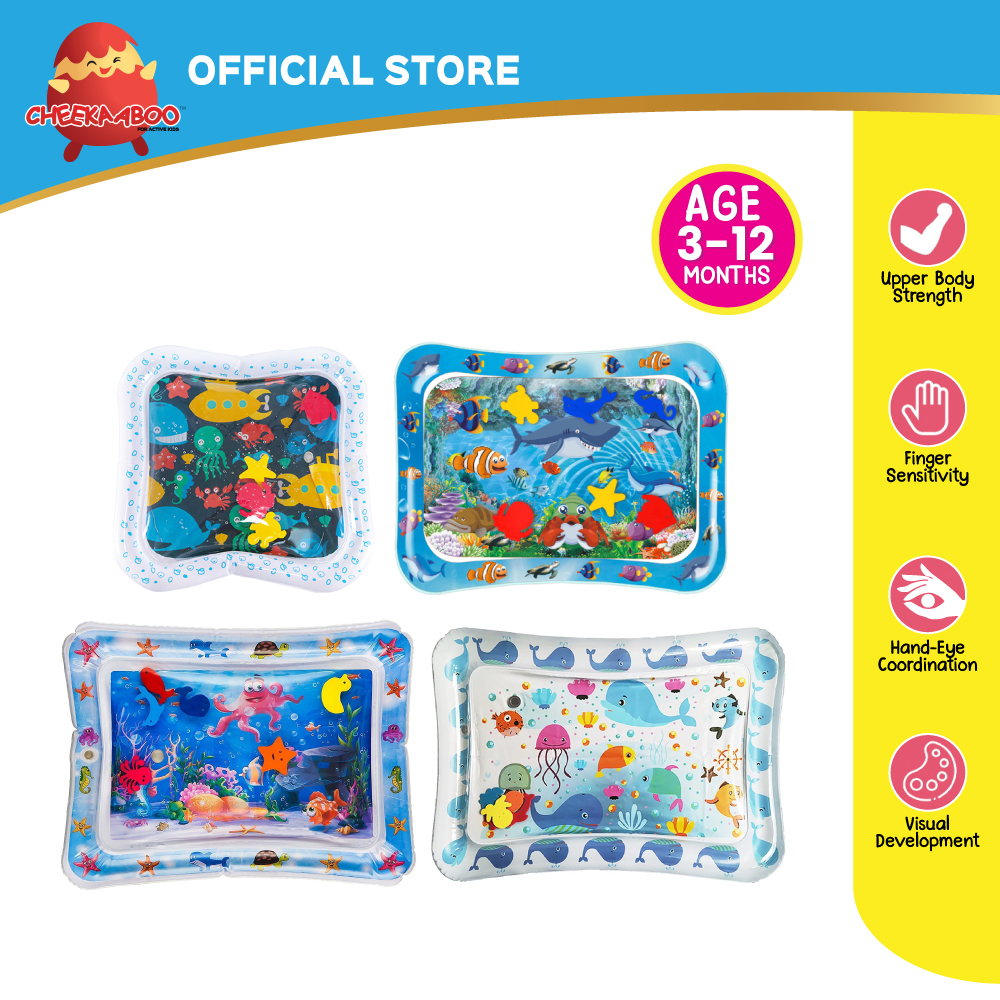 Baby Crawling Inflatable Water Play Mat Newborn PVC (3 12months