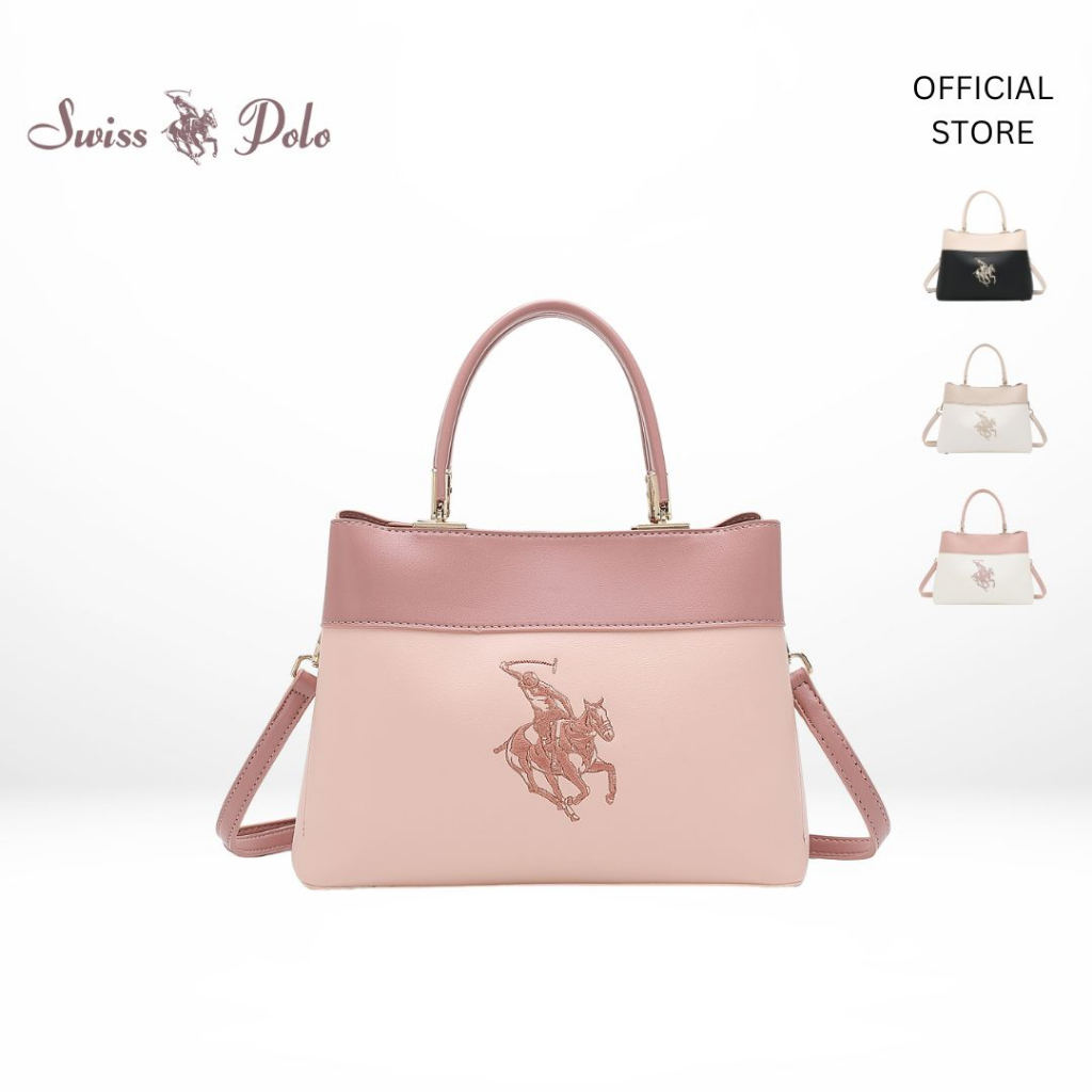 SWISS POLO Ladies Top Handle Sling Bag Multi Colour HKG 3885 Shopee Malaysia