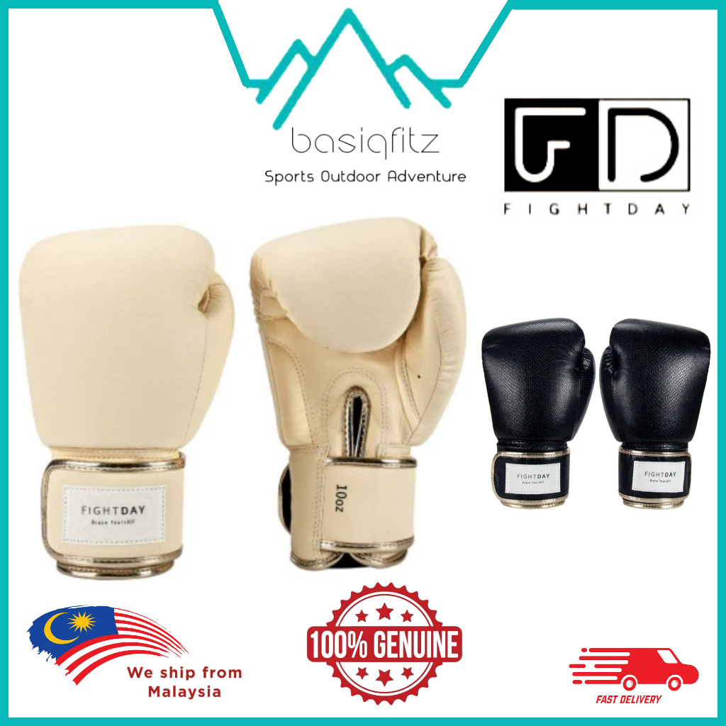 [Genuine] Fight Day Boxing Gloves MMA Sparring Training Kick Boxing