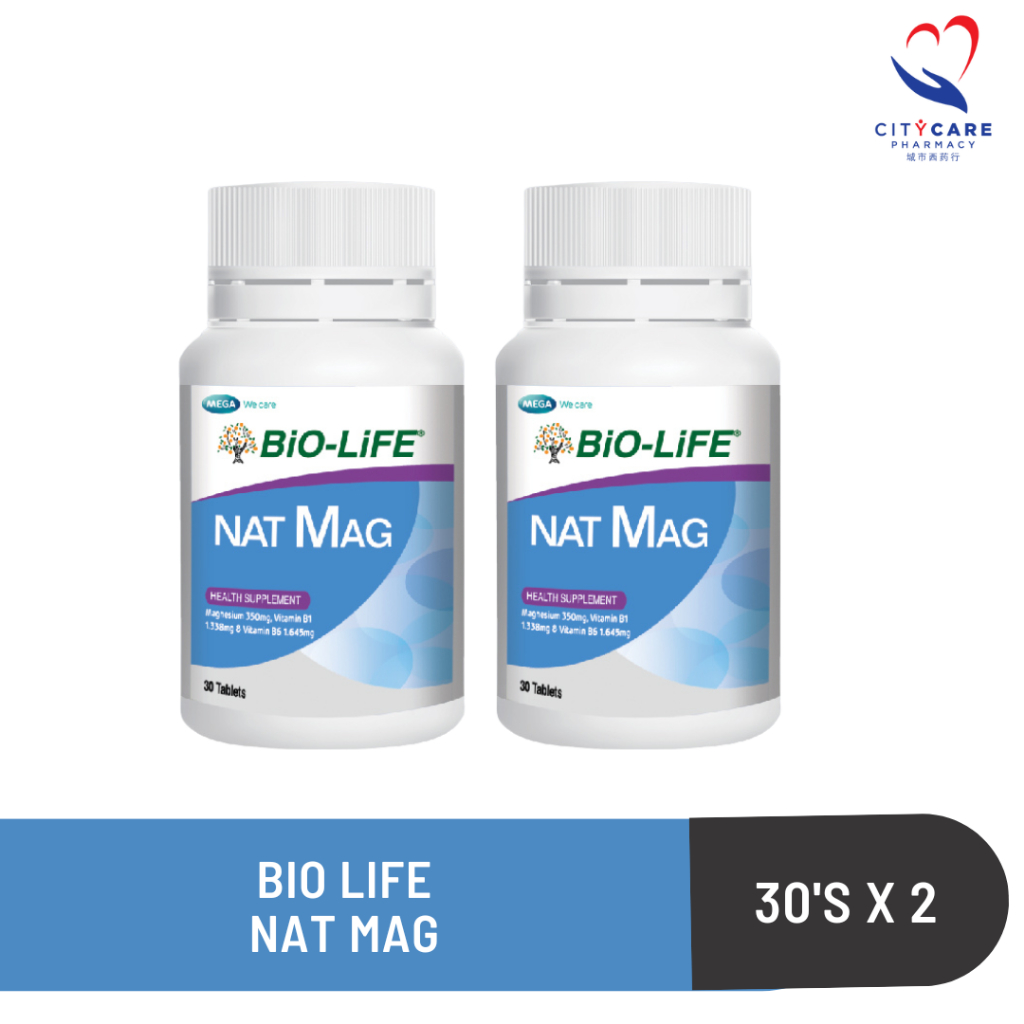 Bio Life Nat Mag 30's x 2 | Shopee Malaysia