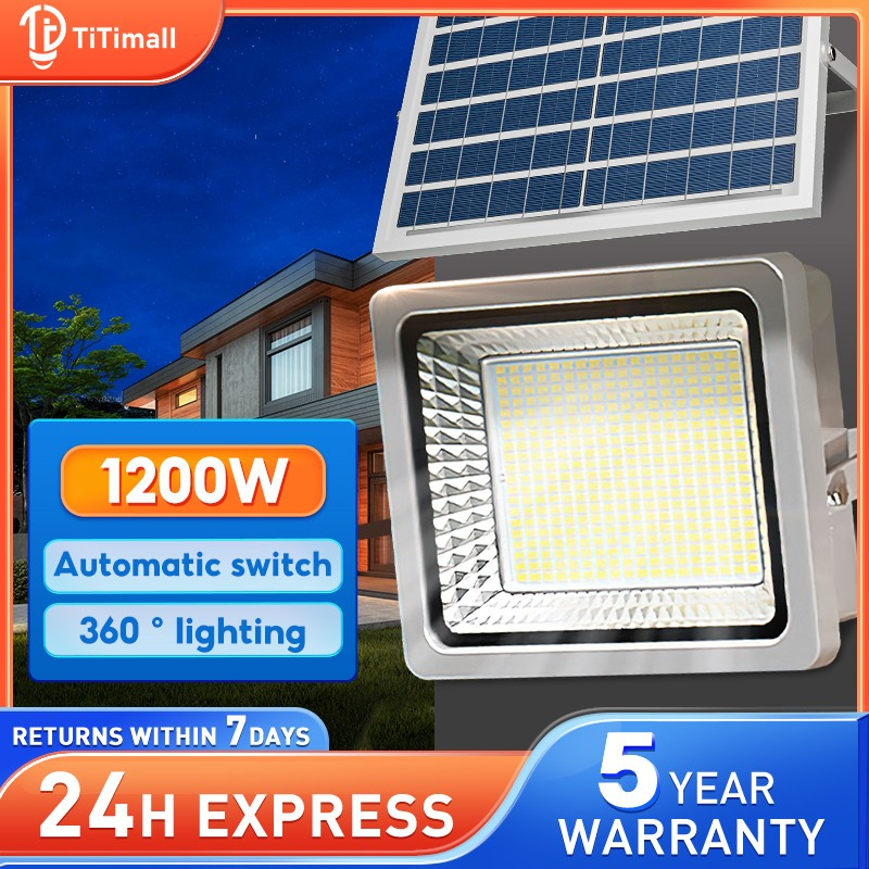 LED Solar Light Outdoor Waterproof Lampu Solar Hiroashim Endurance 15H Solar Light Outdoor