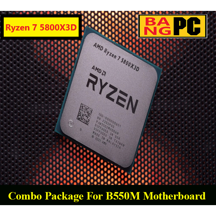 AMD Ryzen 7 5800x3d(R7 5800x3d)CPU+ GIGABYTE B550M AORUS ELITE / ASUS