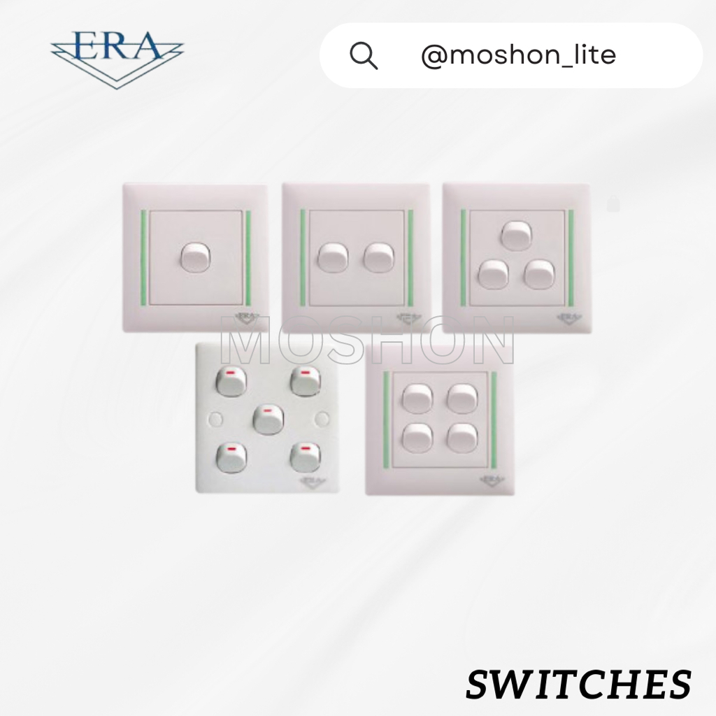 ERA switches & sockets (Sirim approved) Shopee Malaysia