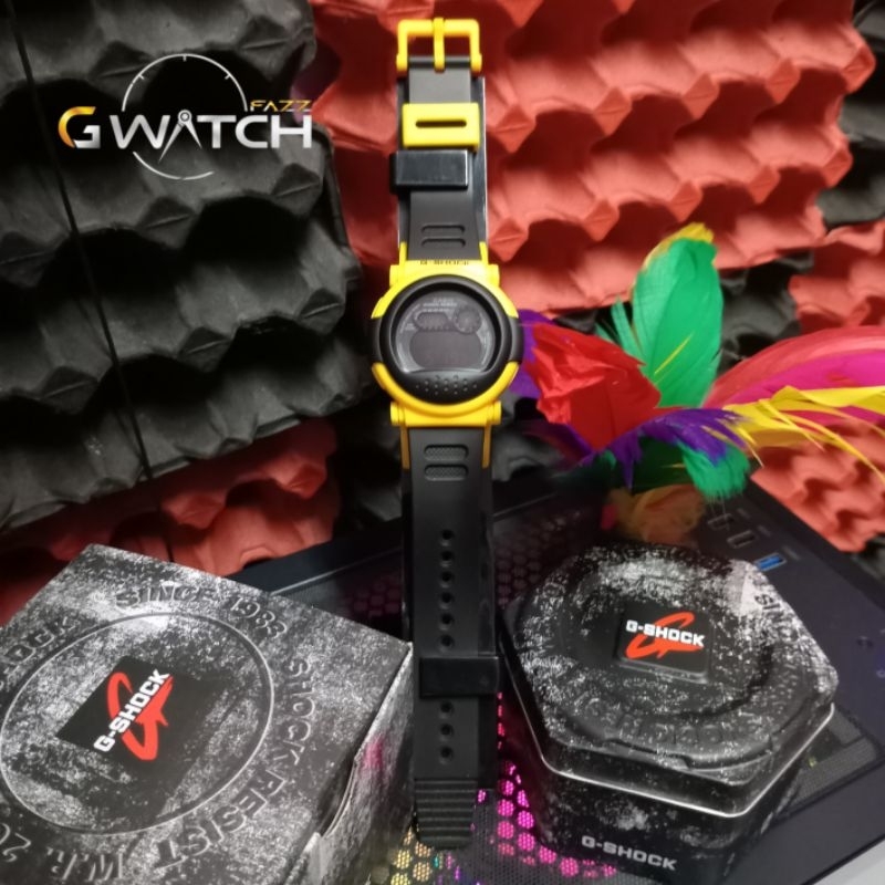 GShock Jason Black X Yellow Edition Shopee Malaysia
