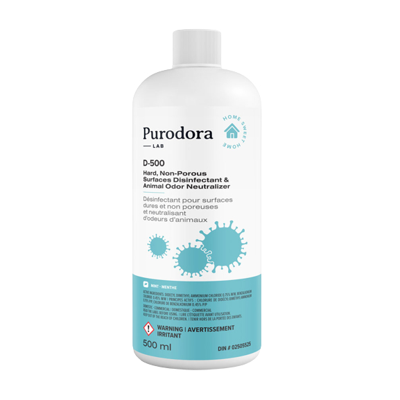 PURODORA LAB Odor Netralizer For Cats & Dogs 500ml(Litter Cleaner&Odor/D500 Hard, NonPorous