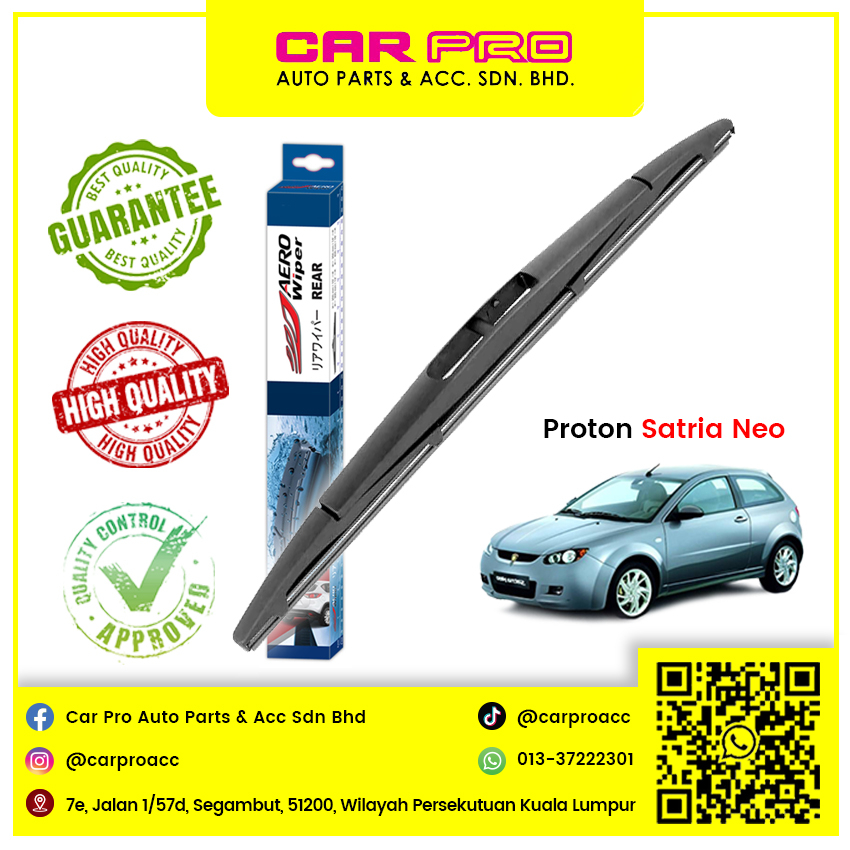 Proton Satria Neo Rear Wiper Wiper Belakang 12'' Shopee Malaysia