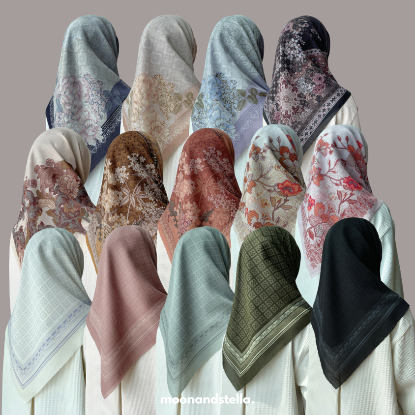 [NEW ARRIVAL] TUDUNG BAWAL PRINTED PREMIUM COTTON VOILE | Shopee Malaysia