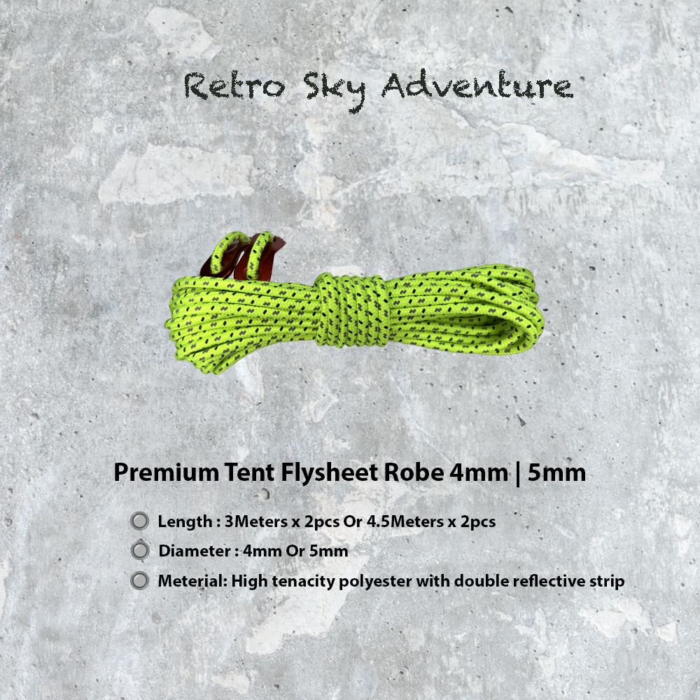 Premium Tent Flysheet Robe 4mm | 5 mm | Shopee Malaysia