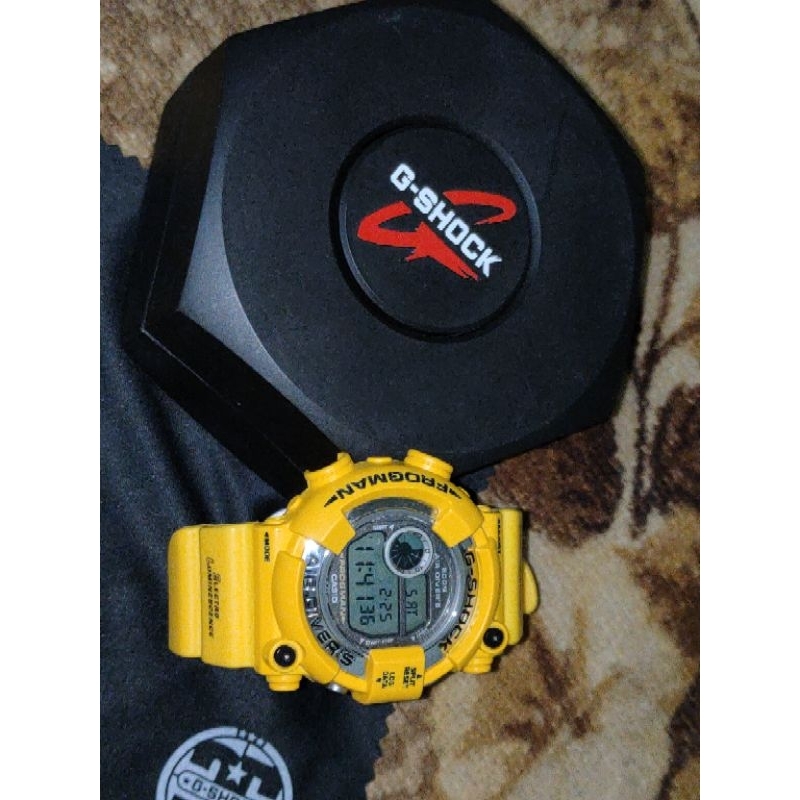 時計 G-SHOCK FROGMAN DW-8250Y-9T DW-8250Y-9T フロッグマン メンインイエロー – G-BRIDGES