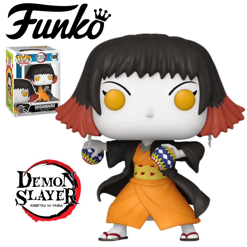 Original Funko Pop Vinyl Figure Susamaru No.1409 Animation Demon Slayer ...