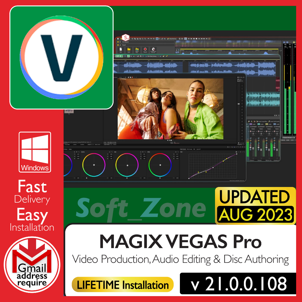 MAGIX (SONY) VEGAS Pro 19.0.0.458 - Video Production, Audio Editing ...