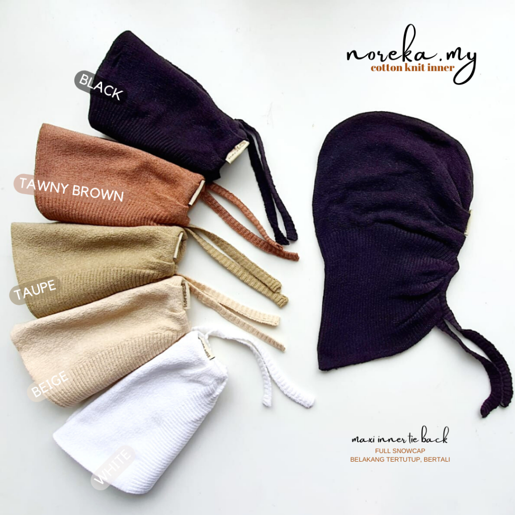 [READY STOCK-SNOWCAP] MAXI INNER TIE BACK - Premium Knit YearEndSale ...