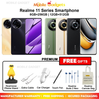 realme 11 Pro 5G (8GB+8GB Extended Ram)+256GB Rom (Original Malaysia Set)  With Premium Gift –