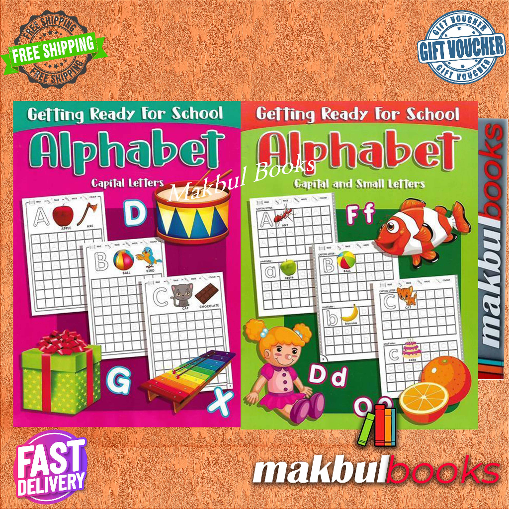 MIND TO MIND: GETTING READY FOR SCHOOL ALPHABET CAPITAL LETTERS & SMALL ...