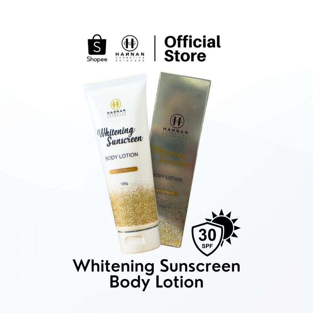 Hannan Whitening Sunscreen Body Lotion Shopee Malaysia