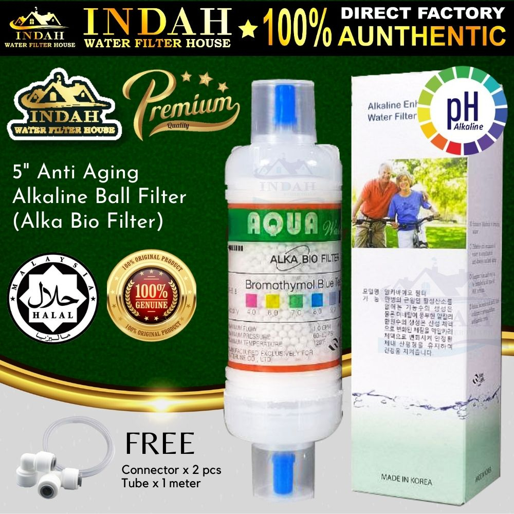 Korea Alkaline Ball filter, Alkaline filter, 5 inch alkaline ball
