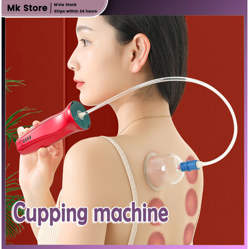 【M'sia Stock】New electric cupping machine Multi-functional vacuum ...