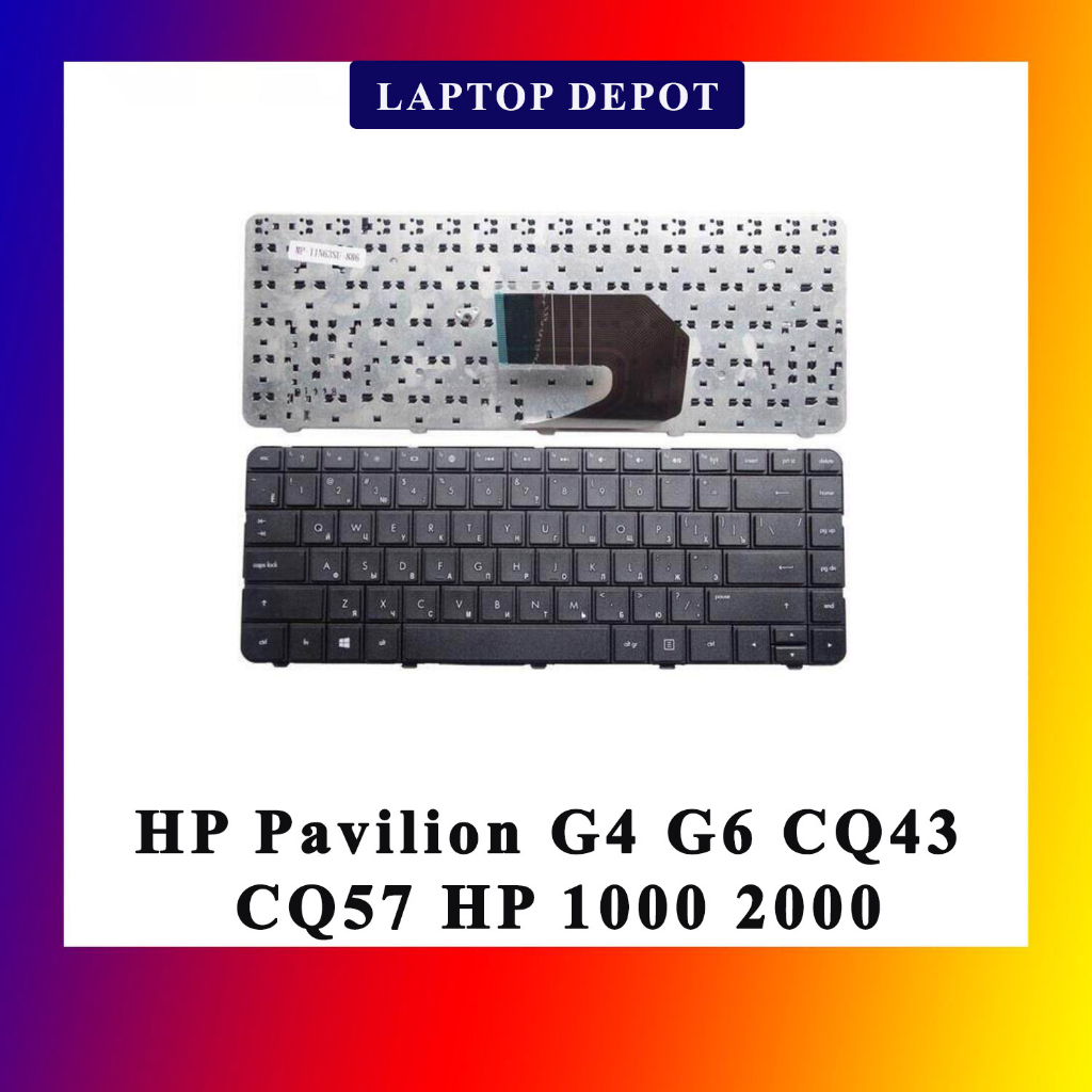 Hp Pavilion G4 G6 Cq43 Cq57 Hp 1000 2000 430 431 435 450 630 Keyboard Shopee Malaysia 6604