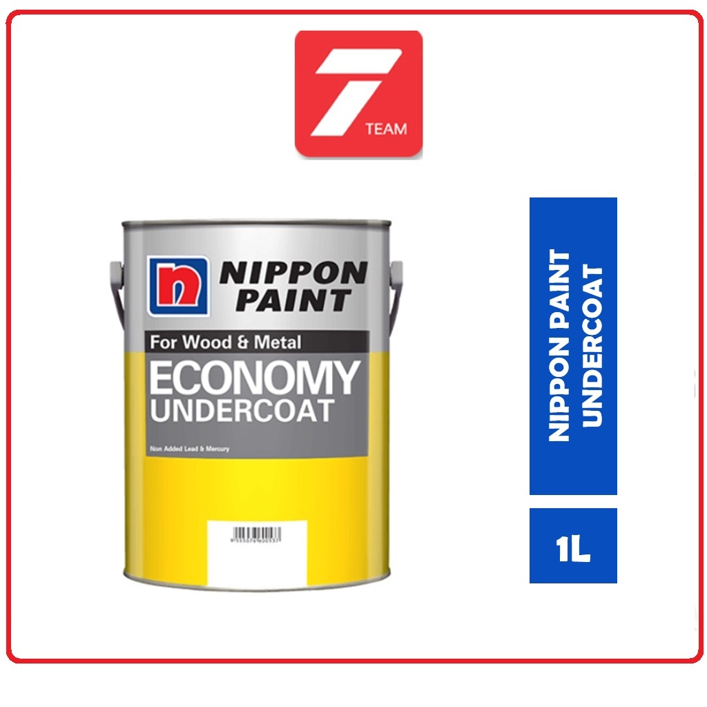 Nippon Paint Economy Undercoat Cat Kayu Besi Undercoat 1L Shopee Malaysia