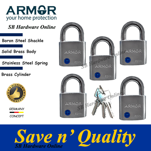 [1-Year Warranty, ANTI-RUST, ANTI-CUT, HEAVY DUTY, KEY ALIKE] ARMOR APL ...