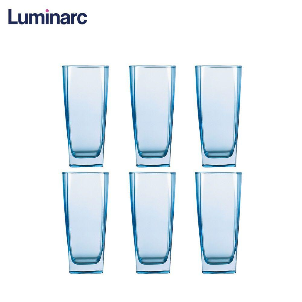 Ready Stock Luminarc Sterling 6pcs Glass Set Highball 330ml Old Fashioned 300ml Set Gelas 4794