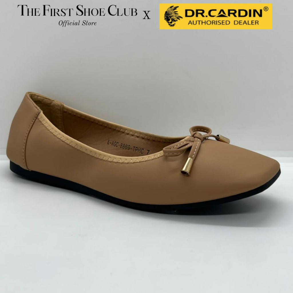 Dr Cardin Ladies Women Casual Slip on Flexi Flats Covered Shoe L AGC 8869 Shopee Malaysia