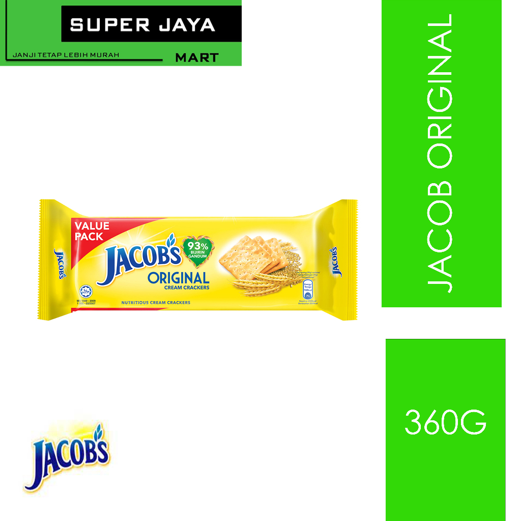 JACOB’S Value Pack Cream Cracker 324G | Shopee Malaysia