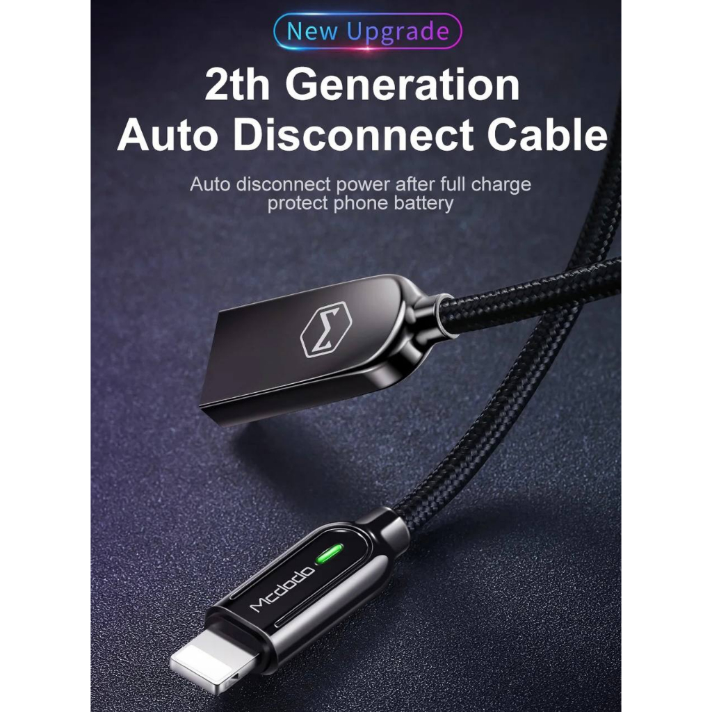 Mcdodo Ca Smart Series Nd Generation Auto Off Cable For Ip Series