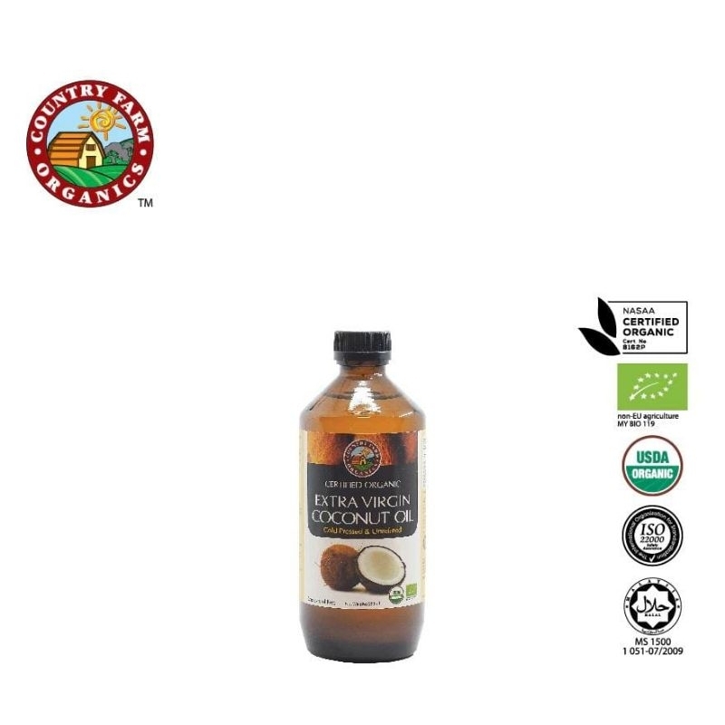 Country Farm Extra Virgin Coconut Oil 250ml Shopee Malaysia