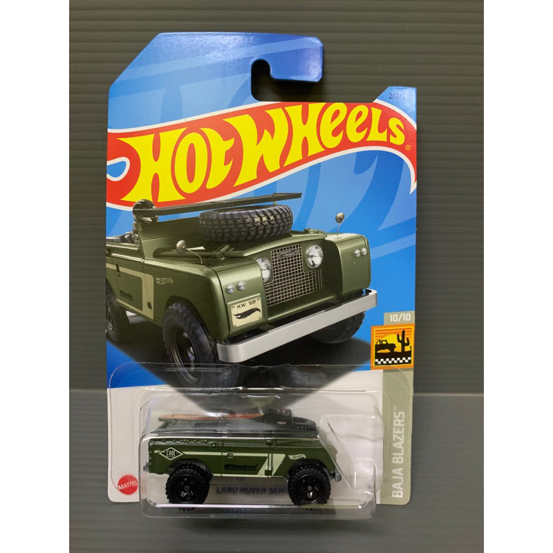 Hot Wheels Land Rover Defender Series Ii Surfboard 