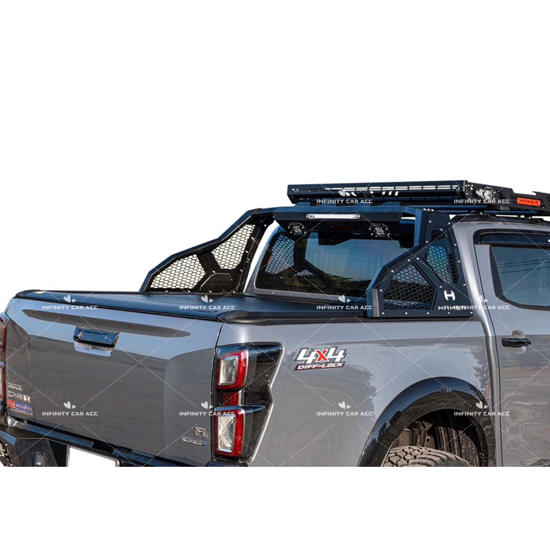 Isuzu D-Max Dmax 2013-2023 HAMER HR1902 Warrior Series Sport Bar Roll ...