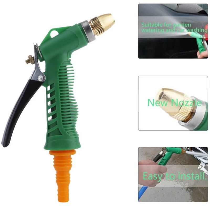 High Pressure Garden Hose Nozzle / Water Spray Gun / Copperhead