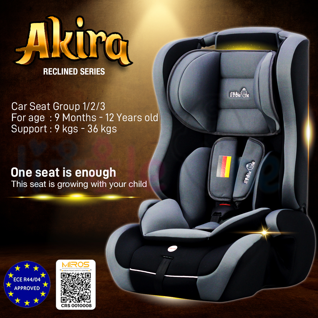 CAR SEAT Subsidy 9 Month to 12 Years Old Little One Exclusive AKIRA CSC