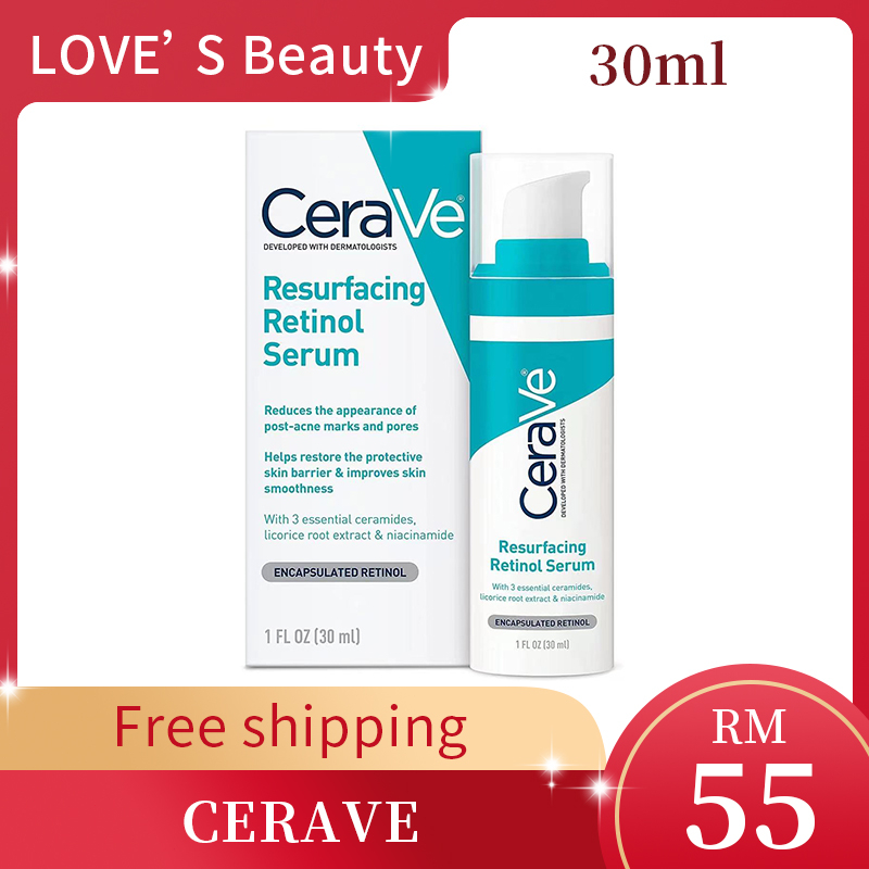 CeraVe Resurfacing Retinol Serum 30ml Best Selling Retinol Shopee