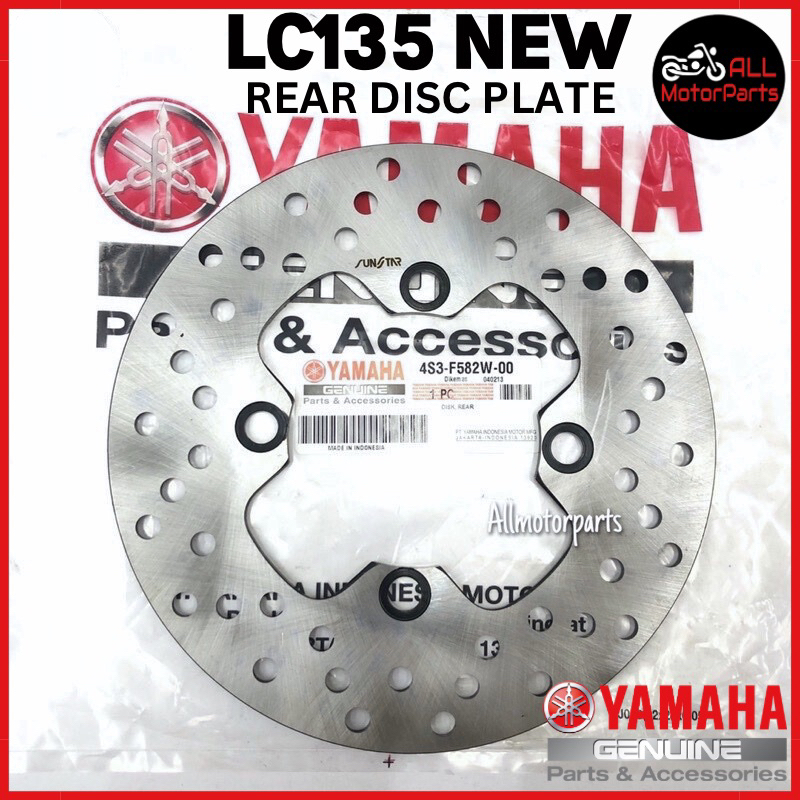 LC135 V8 Fi / LC135 5 SPEED LC-5S REAR DISC PLATE PIRING PINGGAN DISK ...