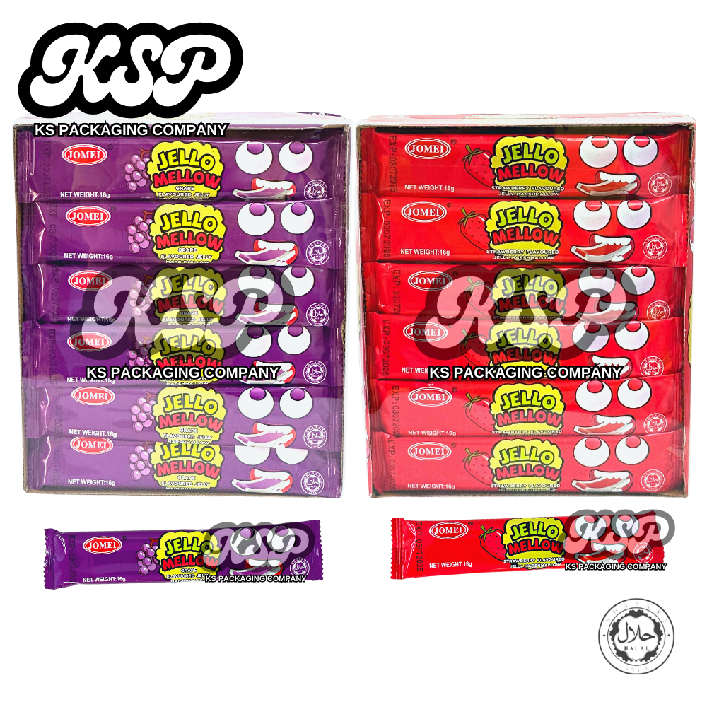 16g x 30's Jomei Jello Mellow Grape / Strawberry Flavoured Jelly ...
