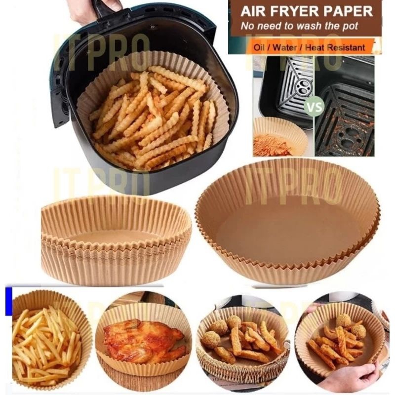 Check out Air Fryer Disposable Paper Liner,50pcs Air Fryer Liners Round
