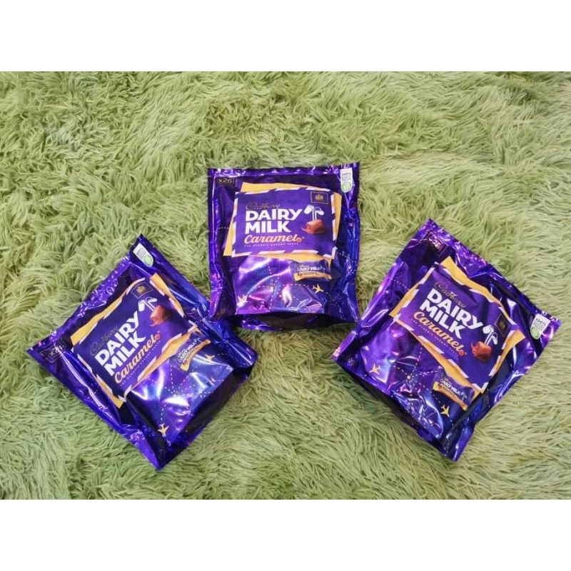 Cadbury Dairy Milk Caramel Chunks Pouch 300g Shopee Malaysia