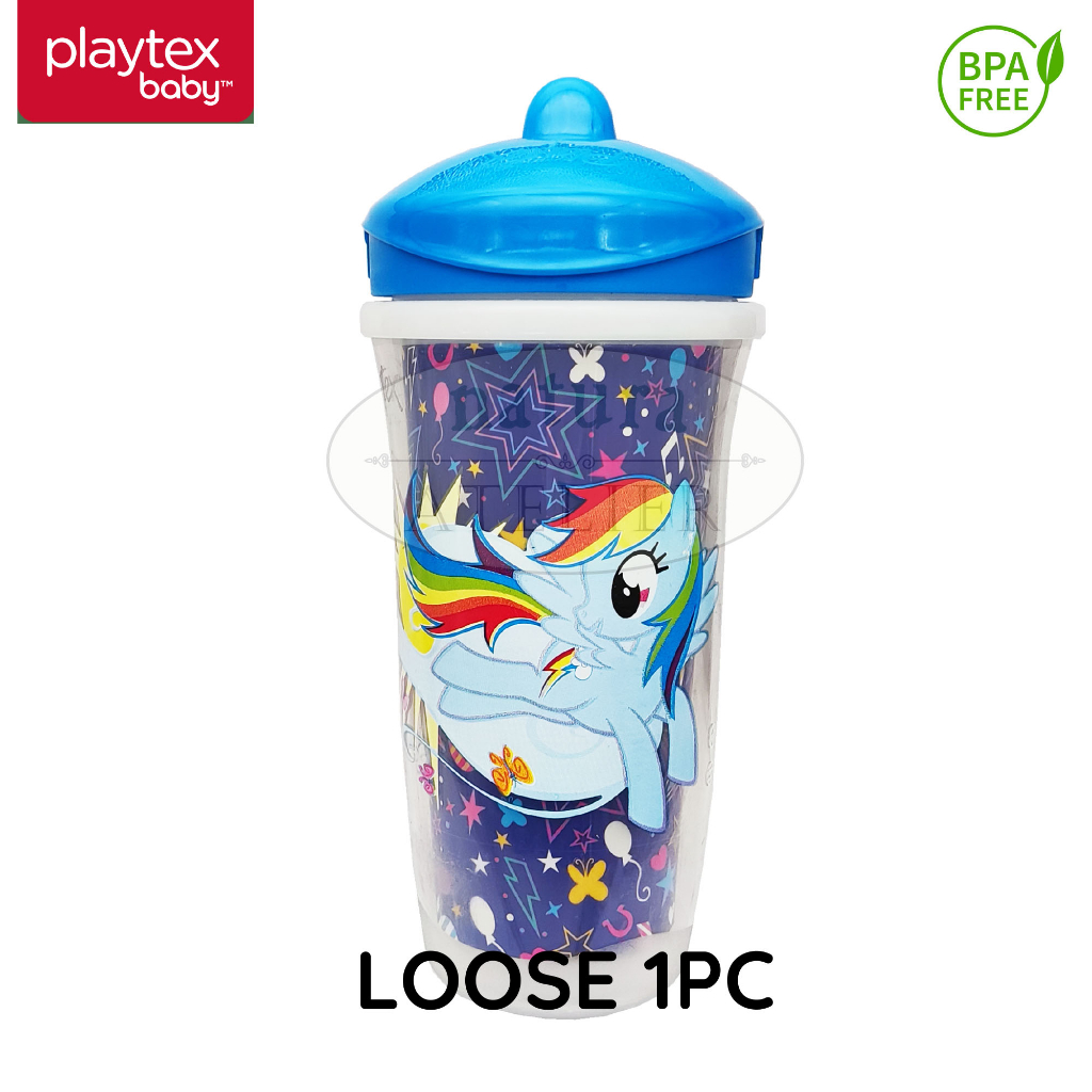 Playtex Sipster Hard Spout Baby Sippy Cup, Insulated, My Little