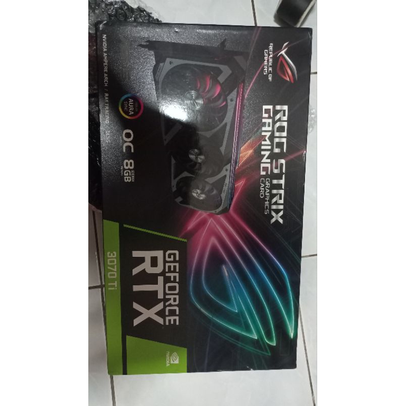  ASUS ROG Strix NVIDIA GeForce RTX 3070 Ti OC Edition