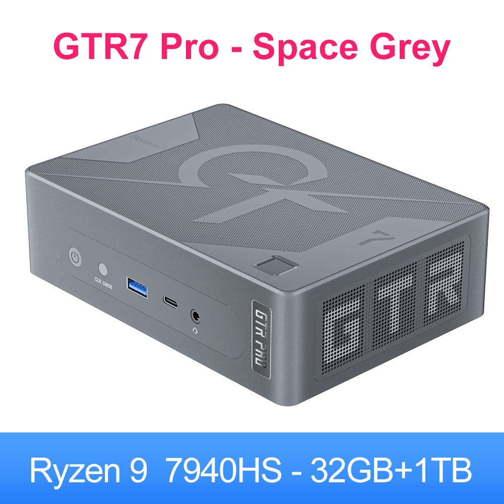 Beelink GTR7 Pro Mini PC AMD Ryzen 9 7940HS Windows 11 DDR5 RAM
