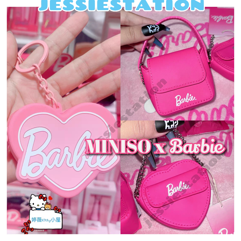 Ready Stock / MINISO x Barbie Silicone PU Earphone Protective Case