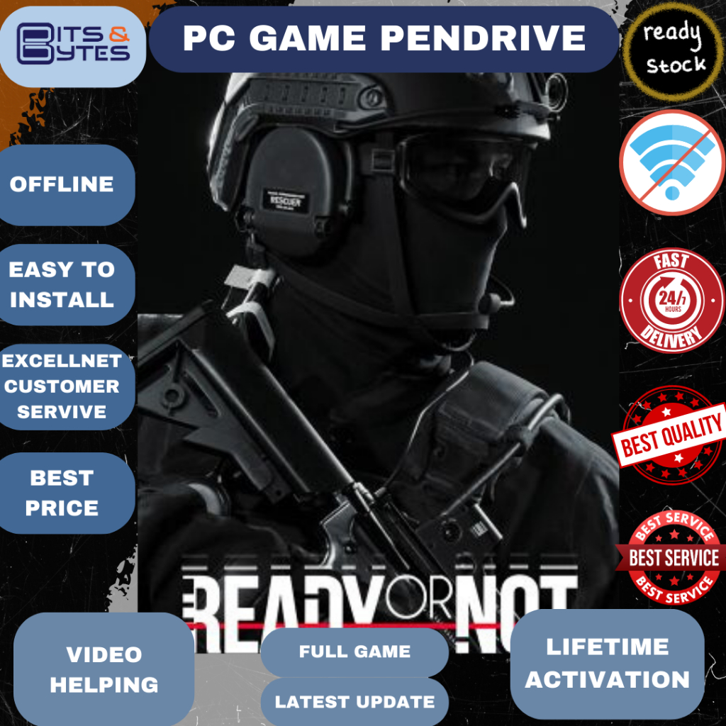 [PC Game] Ready or Not - Offline [ Download Link ] | Shopee Malaysia