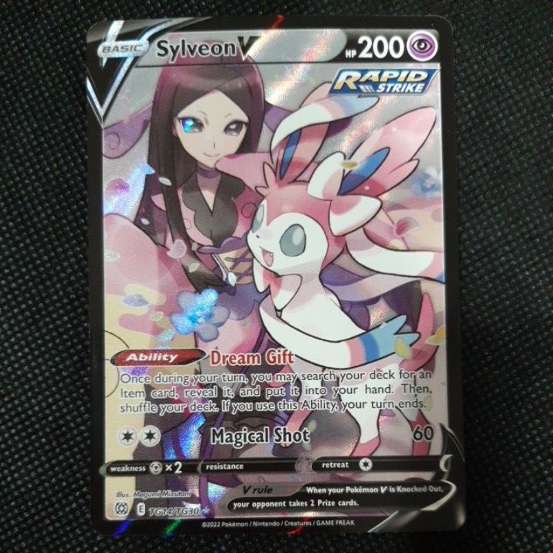 Pokemon Card TCG : Brilliant Stars: Trainer Gallery: Umbreon V TG22/TG30 or  Sylveon V TG14/TG30 | Shopee Malaysia