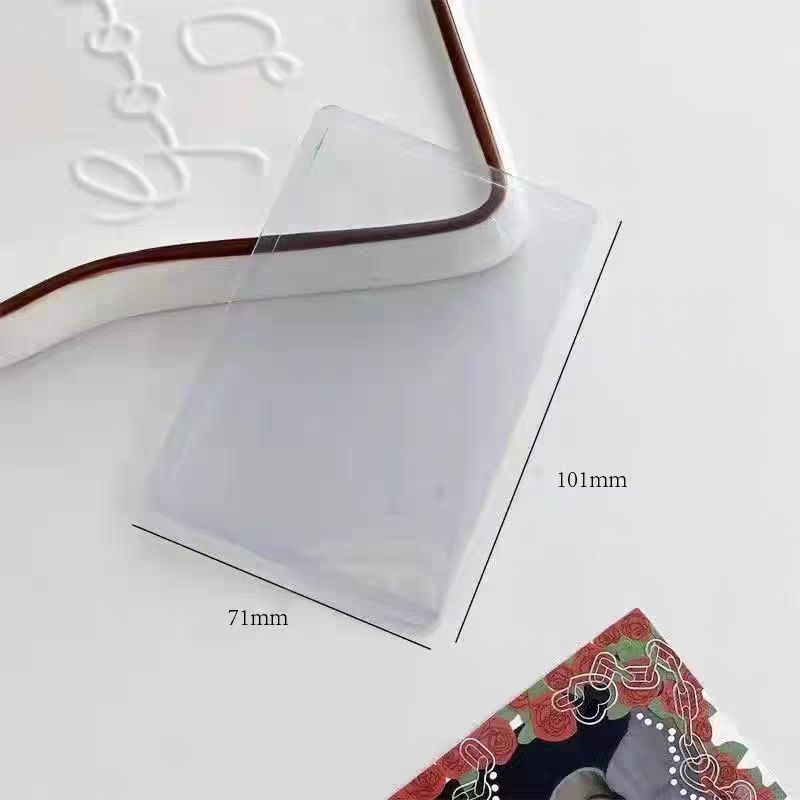 [Ready stock] Transparent Photocard Cover/Card Film - 1 Pc Pack Top ...